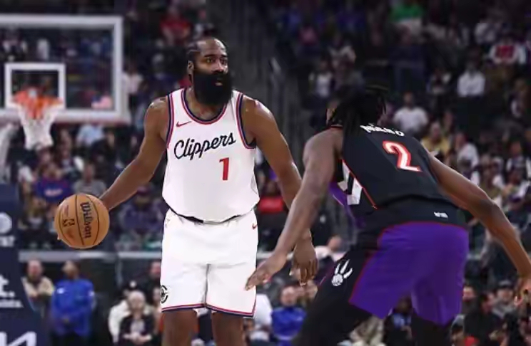 公牛胜老鹰，哈登34分